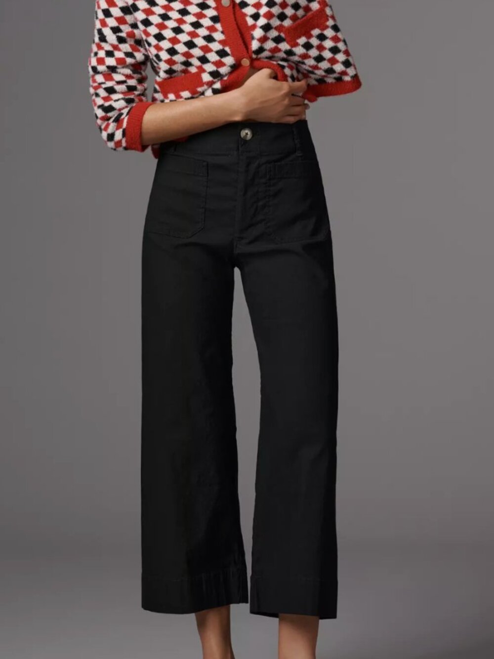 Maeve/Anthropologie Colette Pants, Black, 27